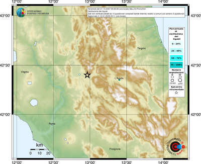 Mappa comuni con almeno 3 questionari