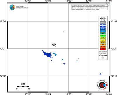 Mappa MCS - territori località