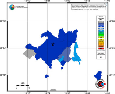 Mappa MCS - territori comuni