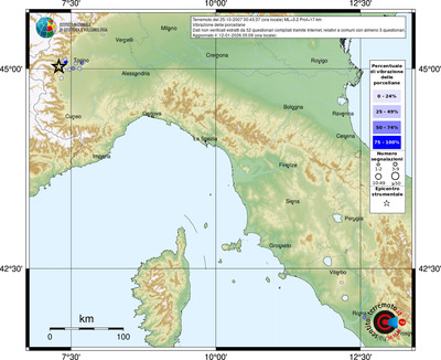 Mappa comuni con almeno 3 questionari