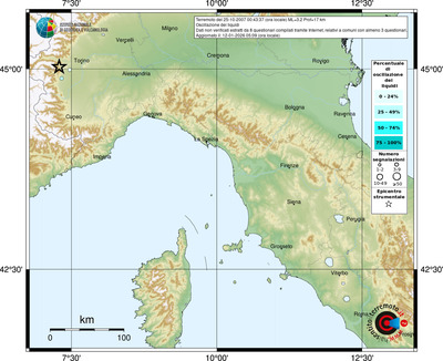 Mappa comuni con almeno 3 questionari