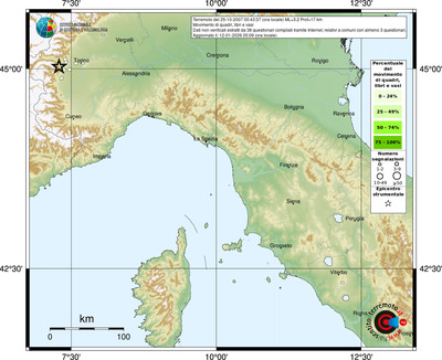 Mappa comuni con almeno 3 questionari