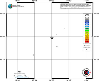 Mappa MCS - territori località