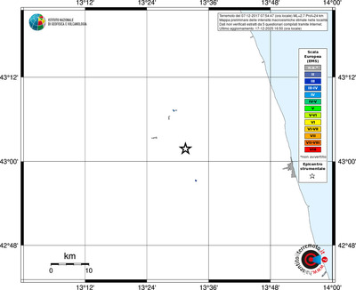 Mappa EMS - territori località
