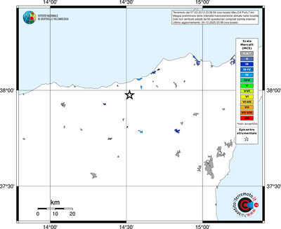 Mappa MCS - territori località