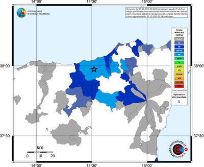 Mappa MCS - territori comuni