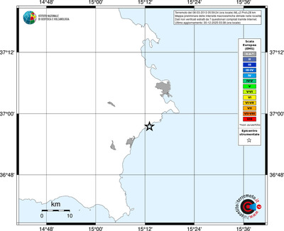 Mappa EMS - territori località