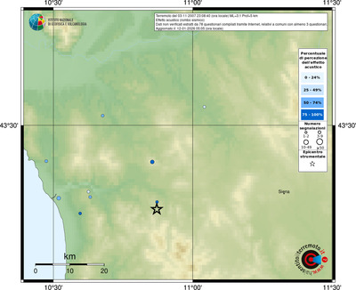 Mappa comuni con almeno 3 questionari
