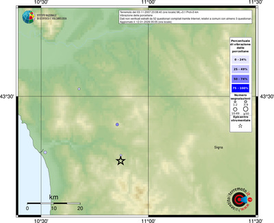 Mappa comuni con almeno 3 questionari