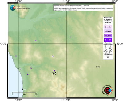 Mappa comuni con almeno 3 questionari