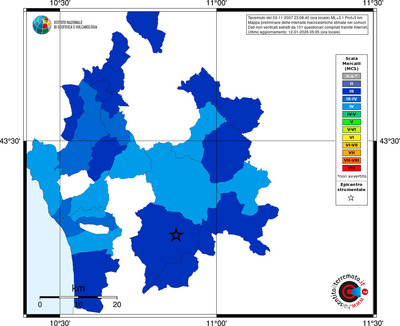 Mappa MCS - territori comuni