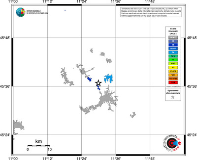Mappa MCS - territori località