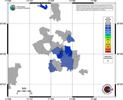Mappa MCS - territori comuni