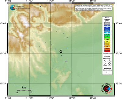 Mappa MCS - località