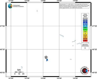 Mappa MCS - territori località
