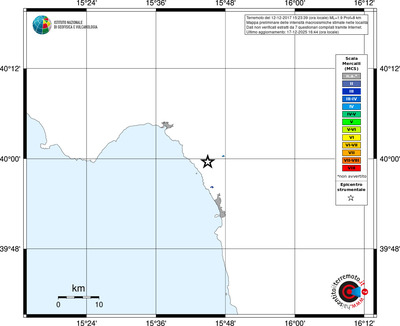 Mappa MCS - territori località