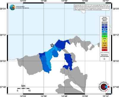 Mappa MCS - territori comuni