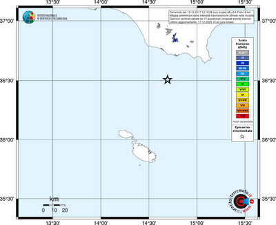 Mappa EMS - territori località