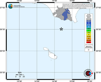 Mappa MCS - territori comuni