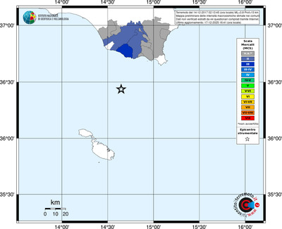 Mappa MCS - territori comuni