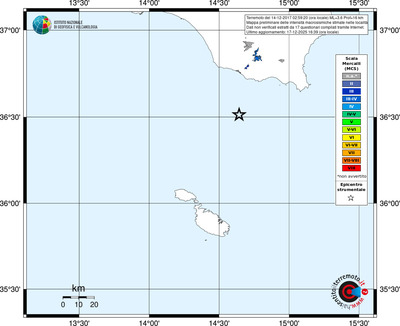 Mappa MCS - territori località