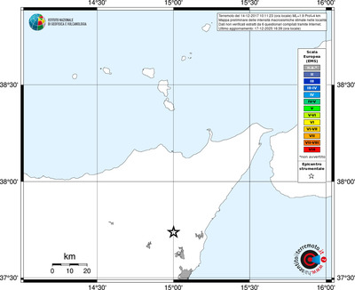 Mappa EMS - territori località