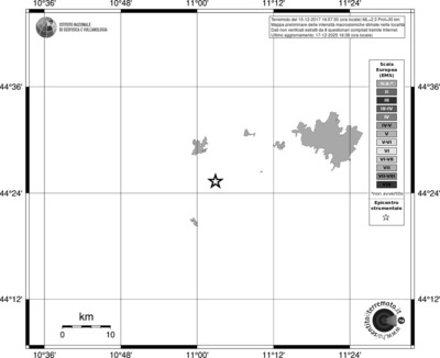 Mappa EMS - territori località