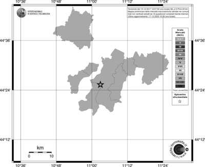 Mappa MCS - territori comuni