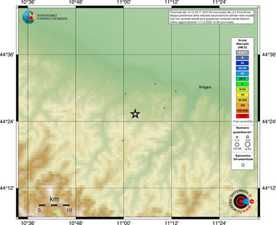 Mappa MCS - località