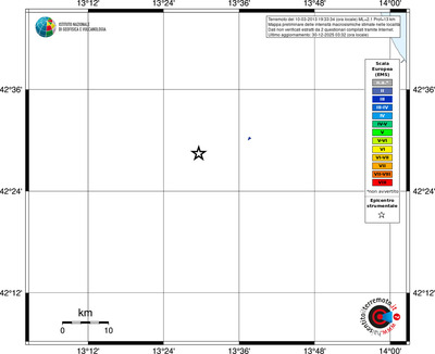 Mappa EMS - territori località
