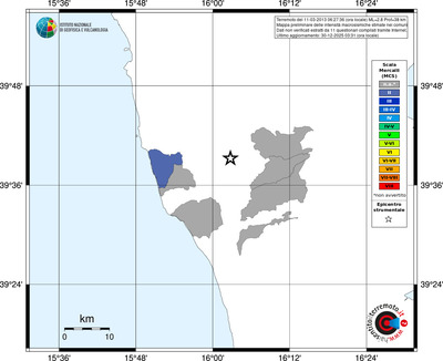 Mappa MCS - territori comuni
