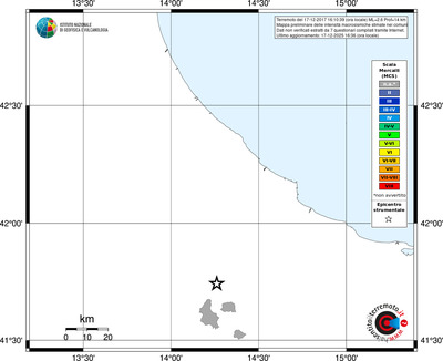 Mappa MCS - territori comuni