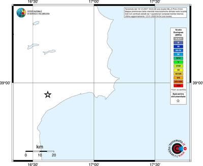 Mappa EMS - territori località