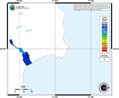 Mappa MCS - territori comuni