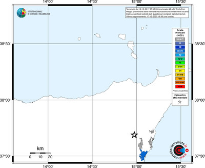 Mappa MCS - territori località