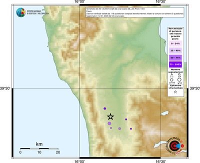 Mappa comuni con almeno 3 questionari