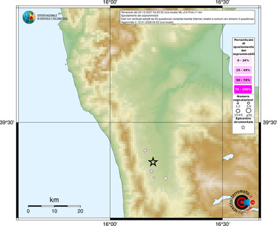 Mappa comuni con almeno 3 questionari