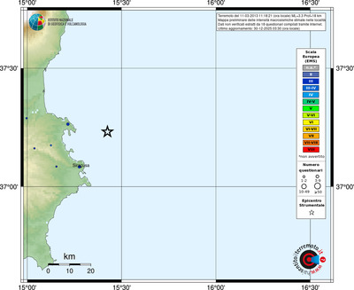Mappa EMS - località