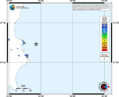 Mappa MCS - territori località
