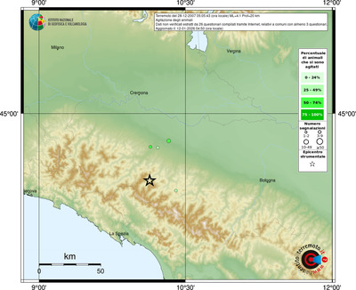 Mappa comuni con almeno 3 questionari