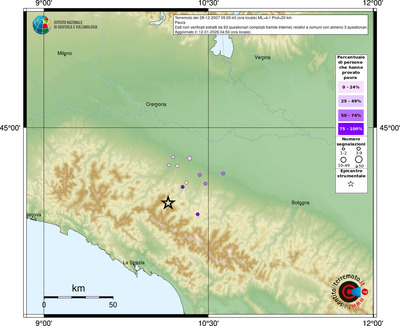Mappa comuni con almeno 3 questionari
