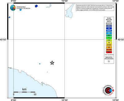 Mappa MCS - territori località