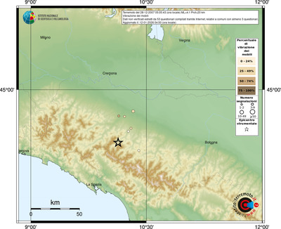 Mappa comuni con almeno 3 questionari