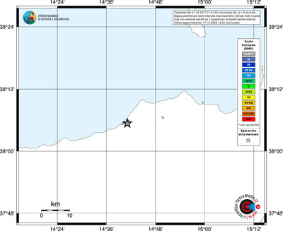 Mappa EMS - territori località