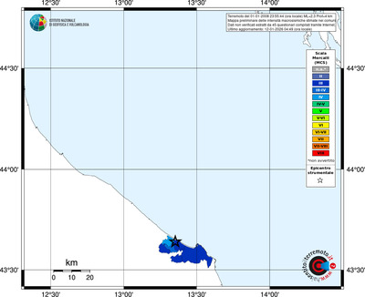 Mappa MCS - territori comuni