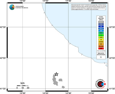Mappa MCS - territori comuni