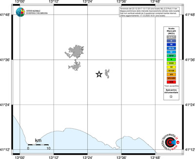 Mappa MCS - territori località