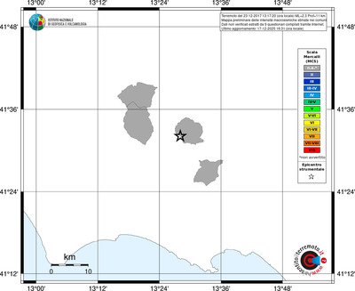 Mappa MCS - territori comuni