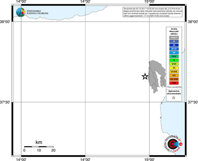 Mappa MCS - territori comuni