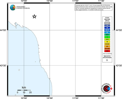 Mappa MCS - territori località